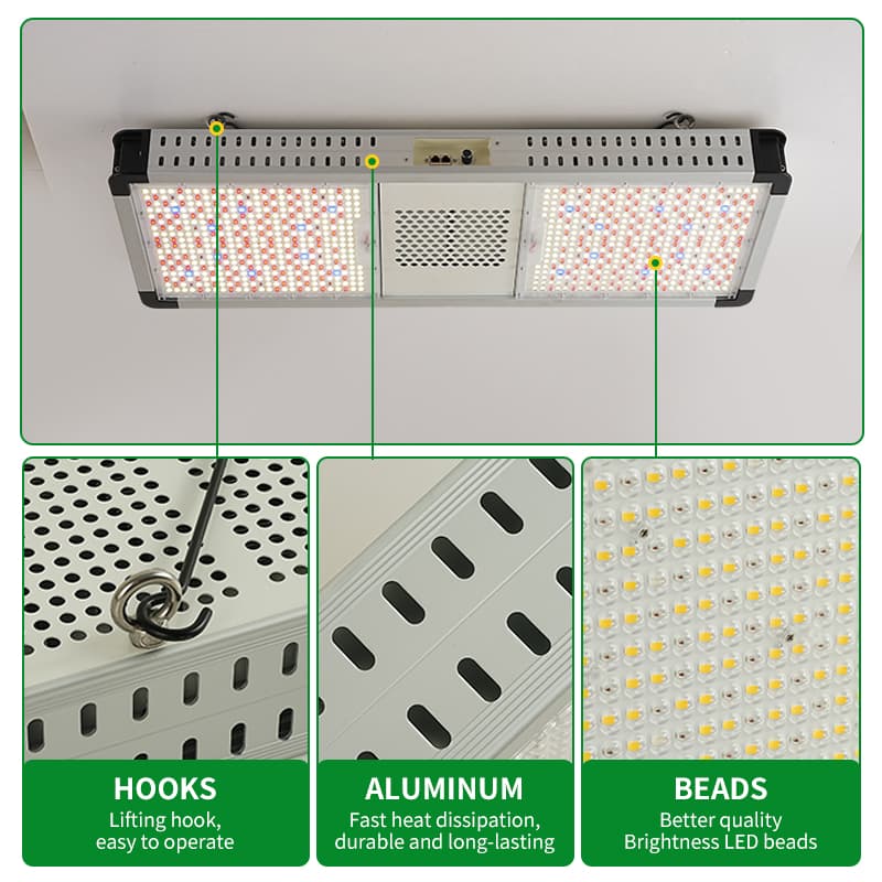 Remette 800w 1200w Bloom Greenhouse Lm301h Evo Led Grow Light