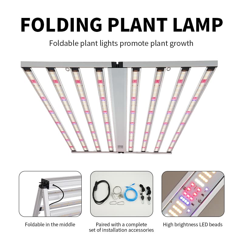 Samsung Lm301h Lm281b 4x4ft Full Spectrum 720w Led Grow Light for Grow Tent