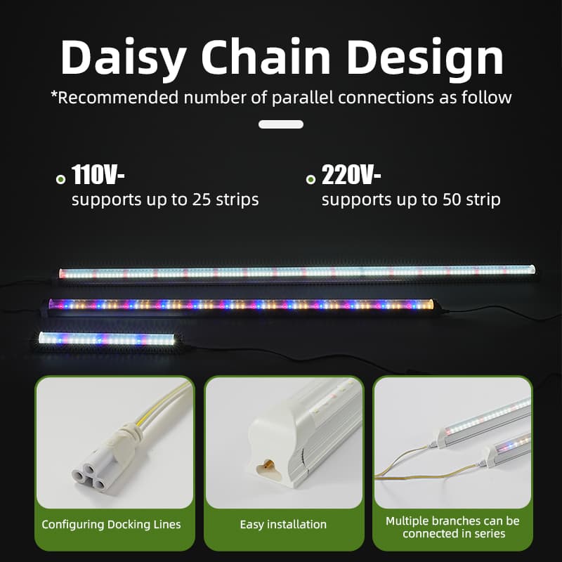 Indoor Grow Lights for Plants Full Spectrum T5 Tube 5w 10w 15w 18w