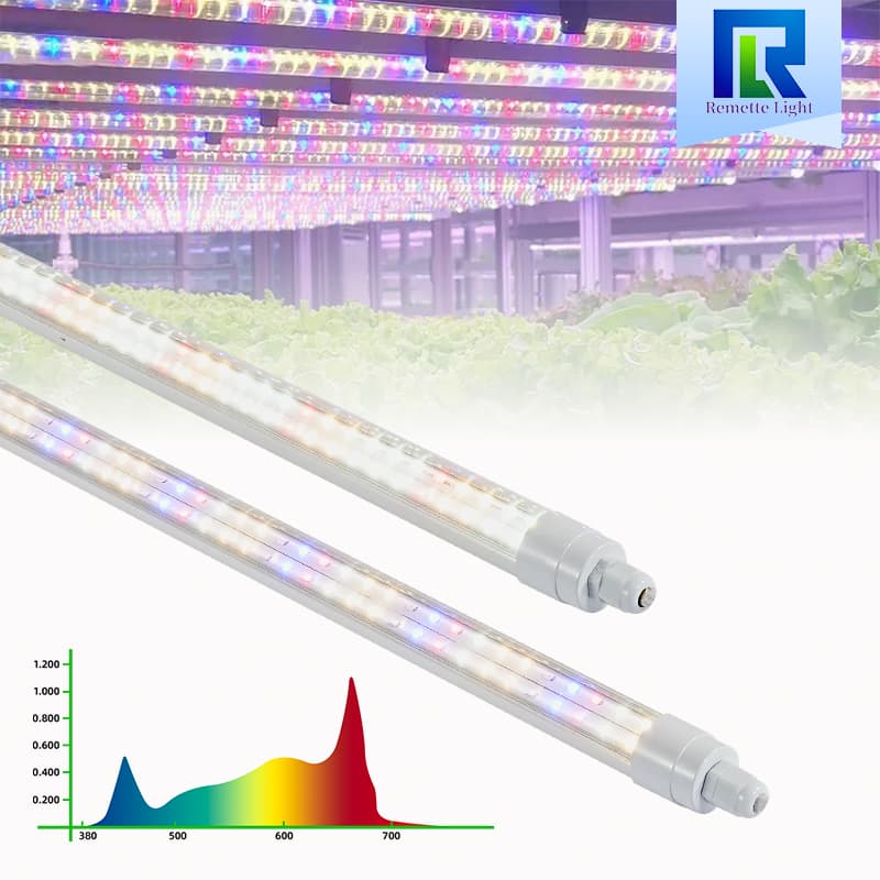 Rt-T806wd Led Tube Light 60cm 90cm 120cm Full Spectrum Plant Lights for Indoors